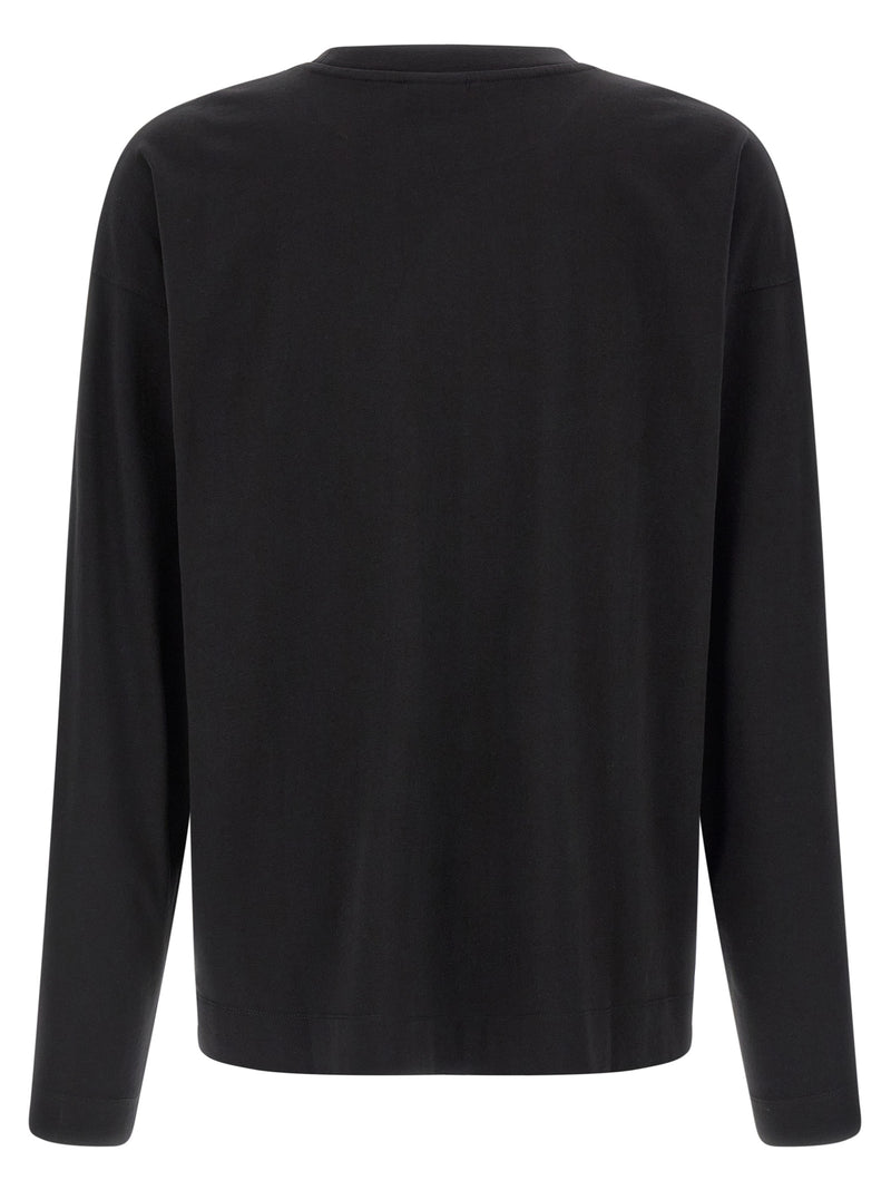 Dries Van Noten Hegland Black Cotton T-Shirt