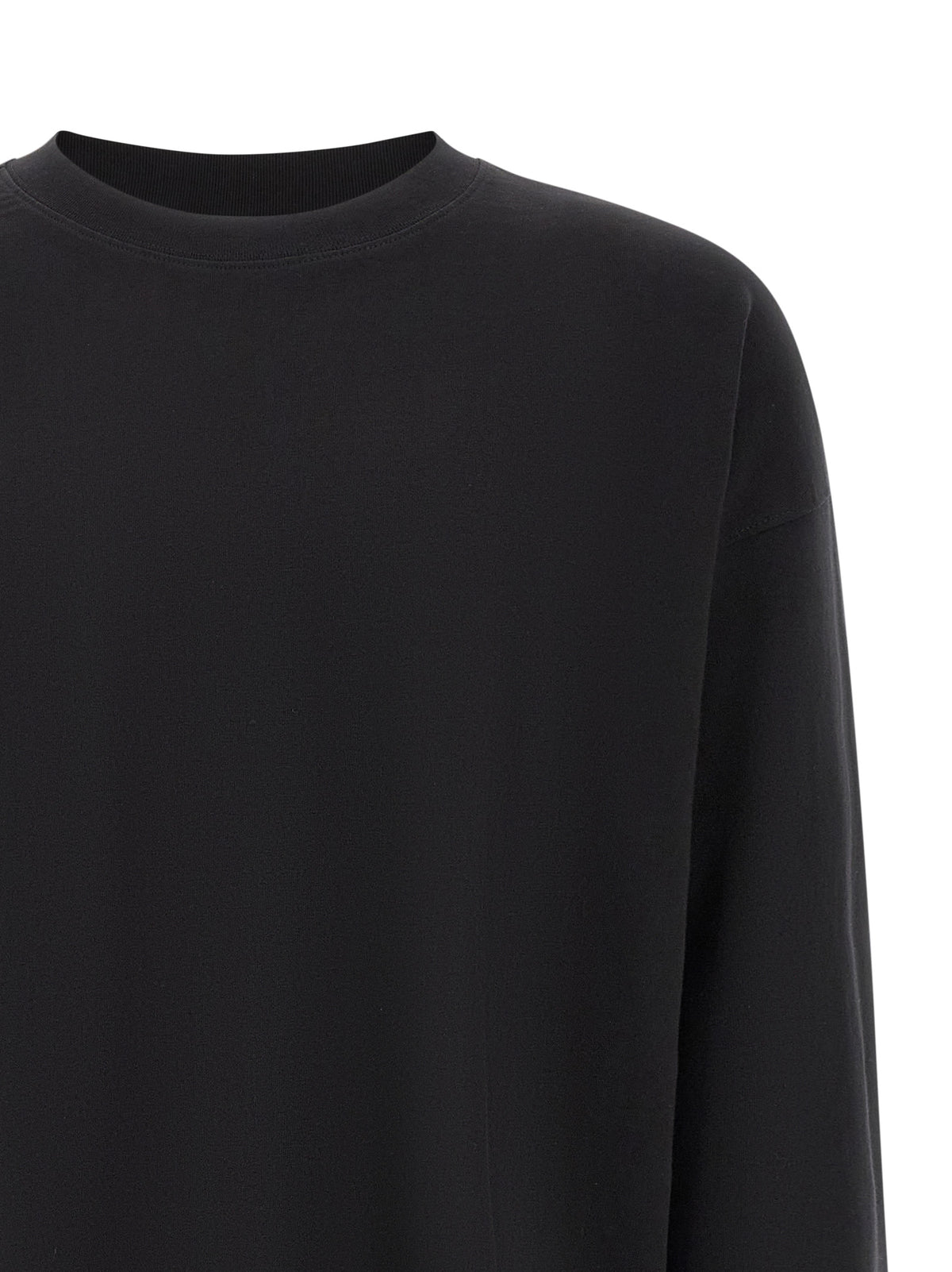 Dries Van Noten Hegland Black Cotton T-Shirt