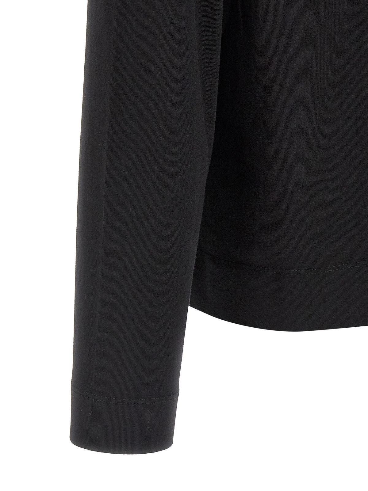 Dries Van Noten Hegland Black Cotton T-Shirt