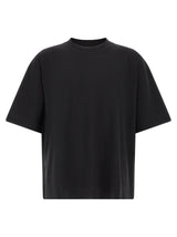 T-shirt noir en coton Dries Van Noten