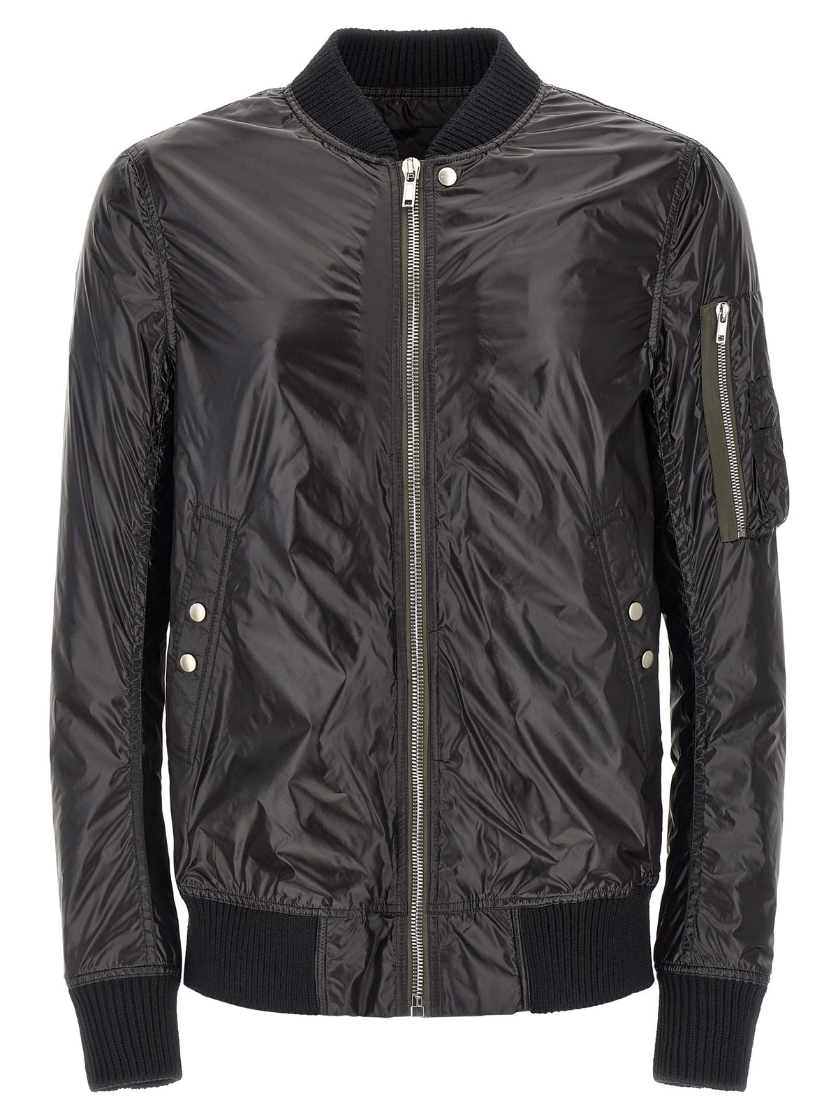 Bomber en nylon noir Rick Owens