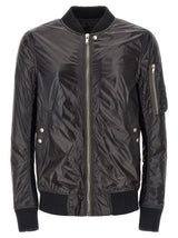Bomber en nylon noir Rick Owens