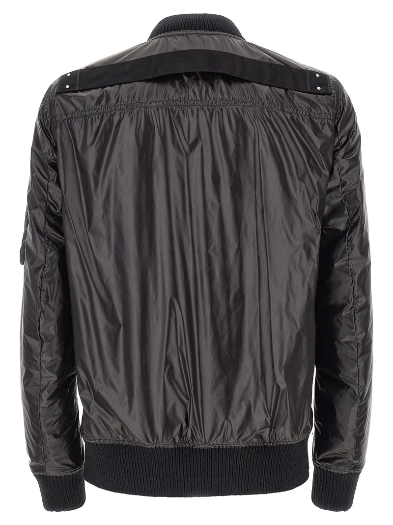 Bomber en nylon noir Rick Owens