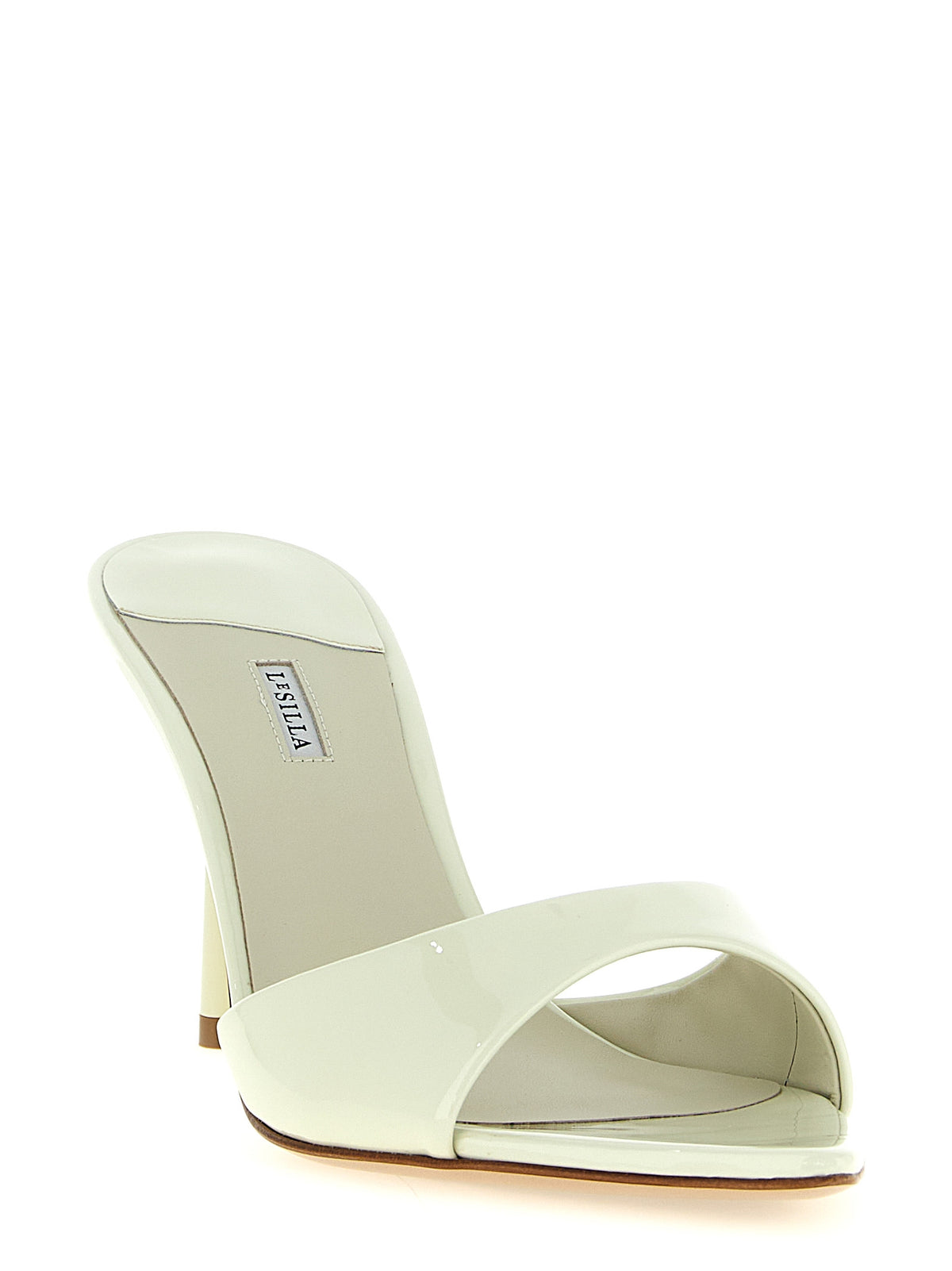 LE SILLA Bella Bicolor Calfskin Stiletto Heel Sandals