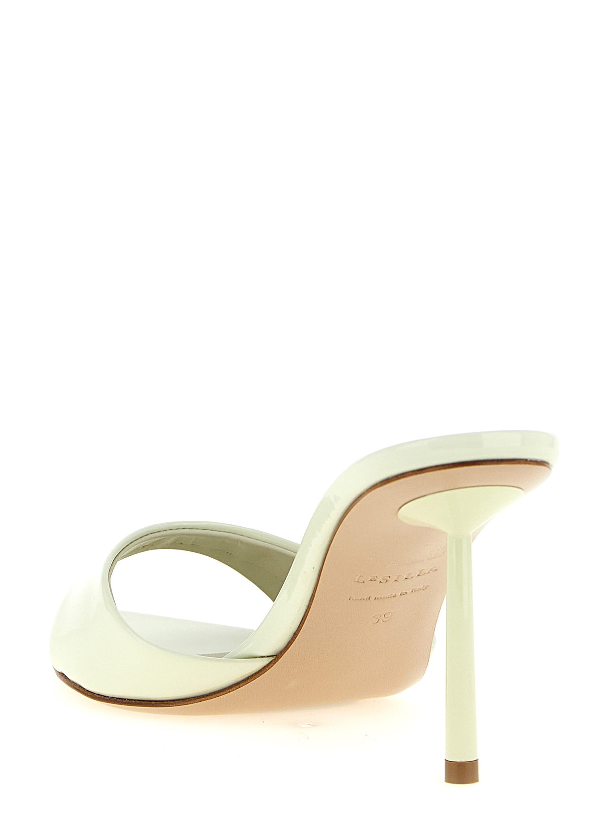LE SILLA Bella Bicolor Calfskin Stiletto Heel Sandals