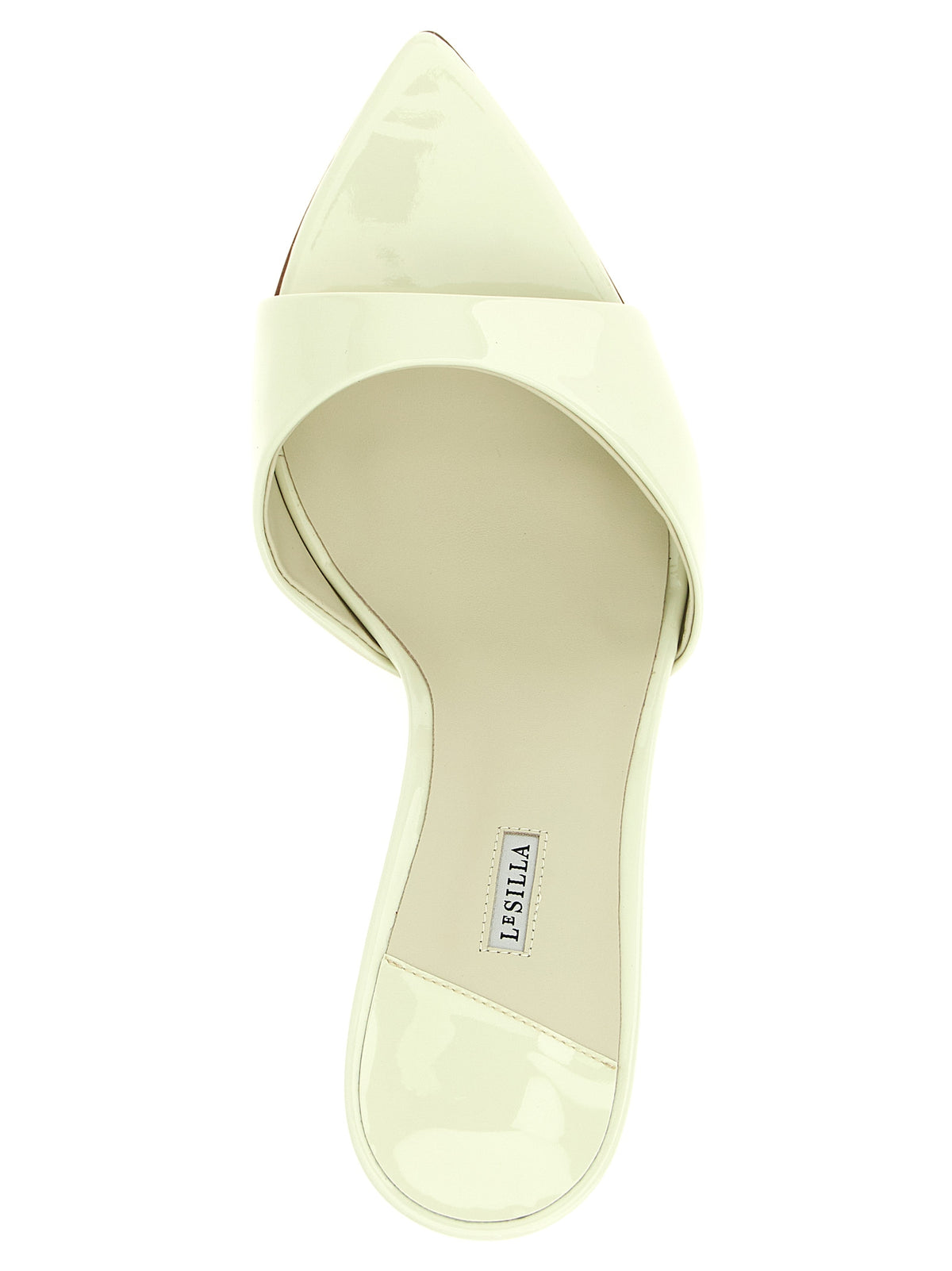 LE SILLA Bella Bicolor Calfskin Stiletto Heel Sandals