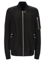 Blouson bombardier Rick Owens noir cuivré
