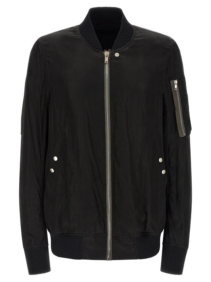Rick Owens Black Copper Bomber