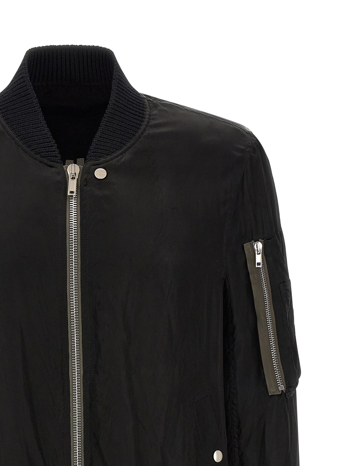 Blouson bombardier Rick Owens noir cuivré