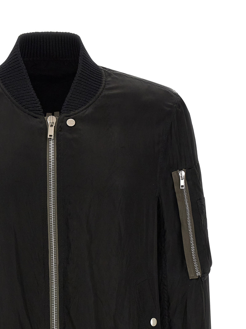 Blouson bombardier Rick Owens noir cuivré