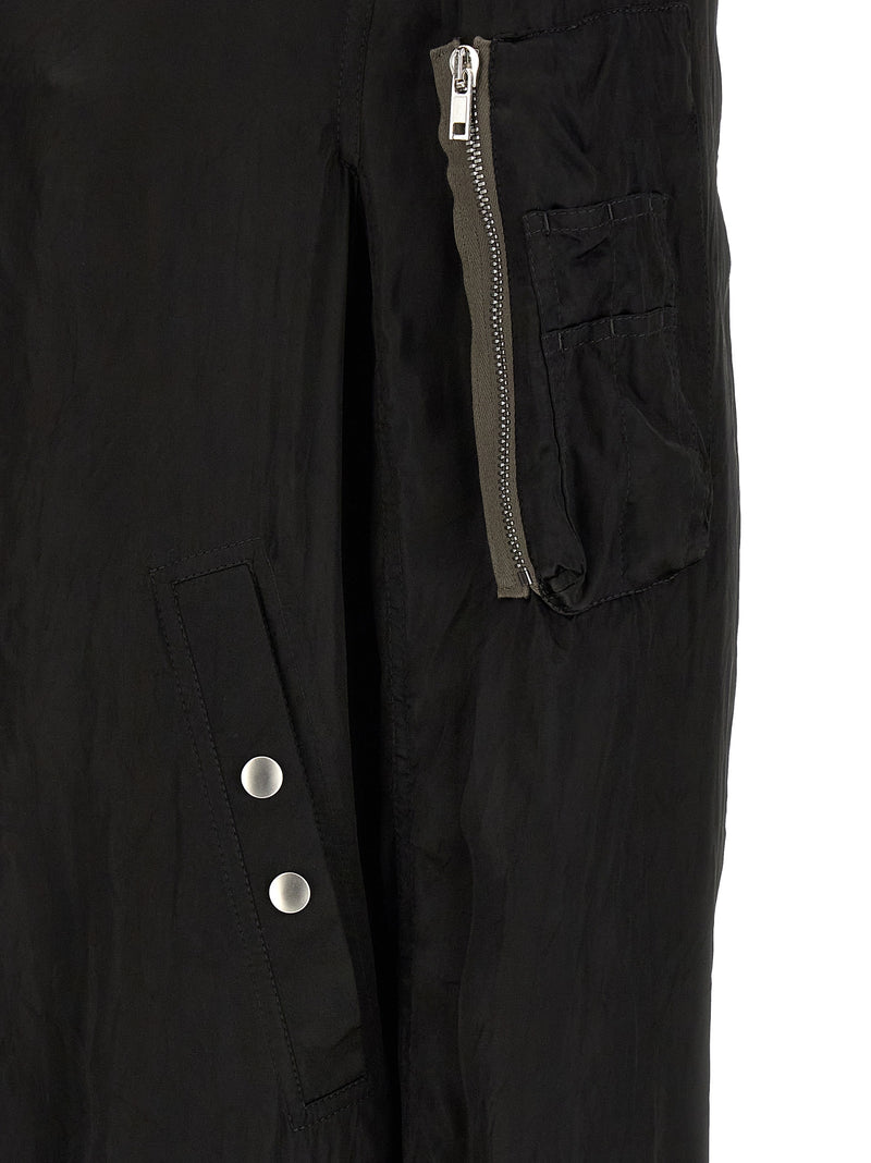 Blouson bombardier Rick Owens noir cuivré