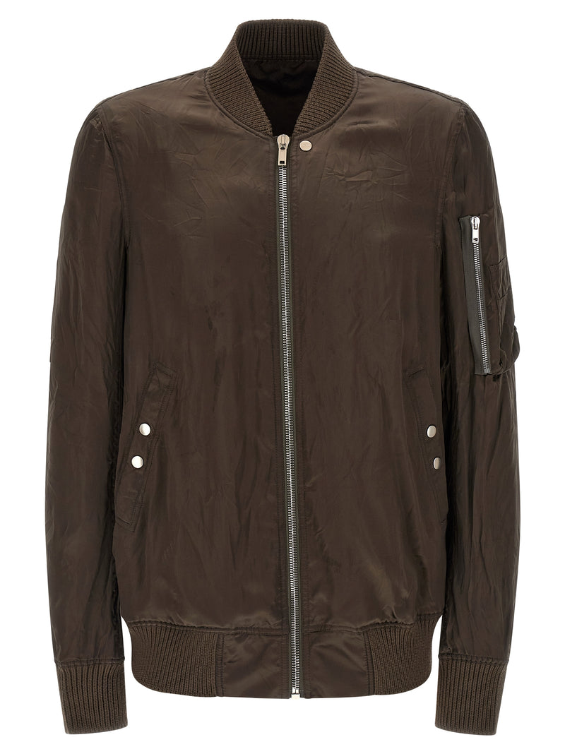 Bomber Rick Owens marron cuivré