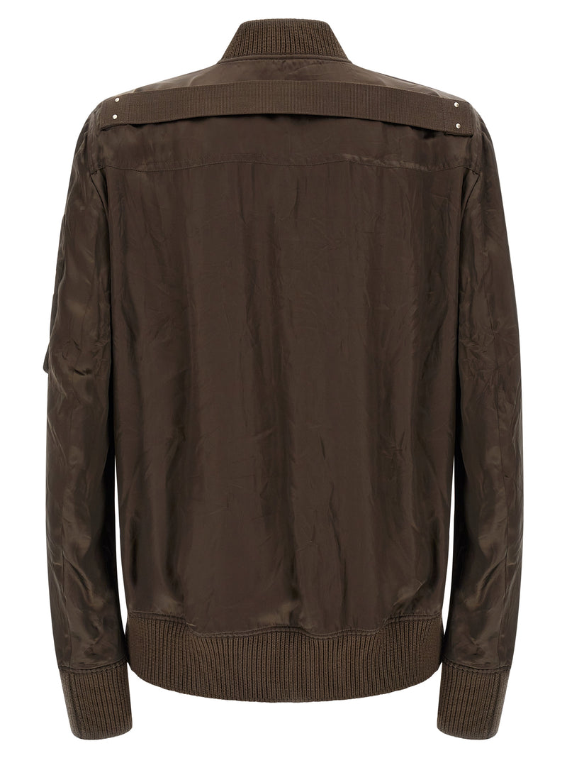 Bomber Rick Owens marron cuivré