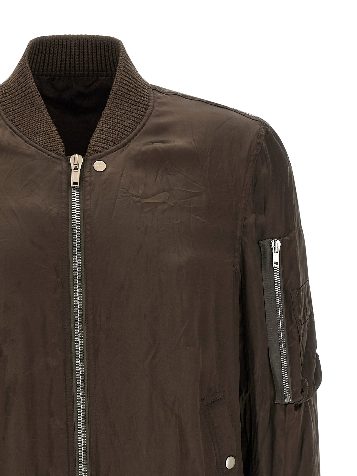 Bomber Rick Owens marron cuivré