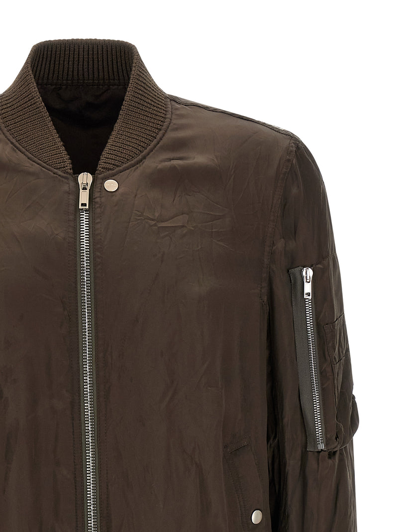 Bomber Rick Owens marron cuivré