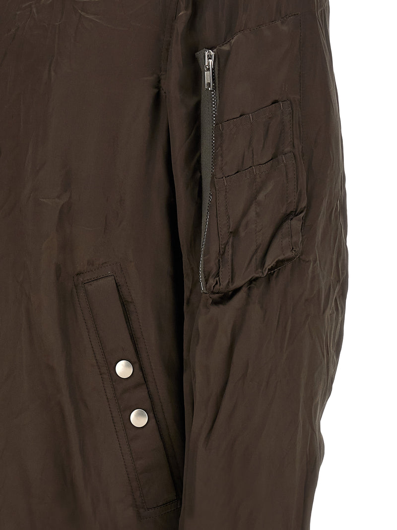 Bomber Rick Owens marron cuivré