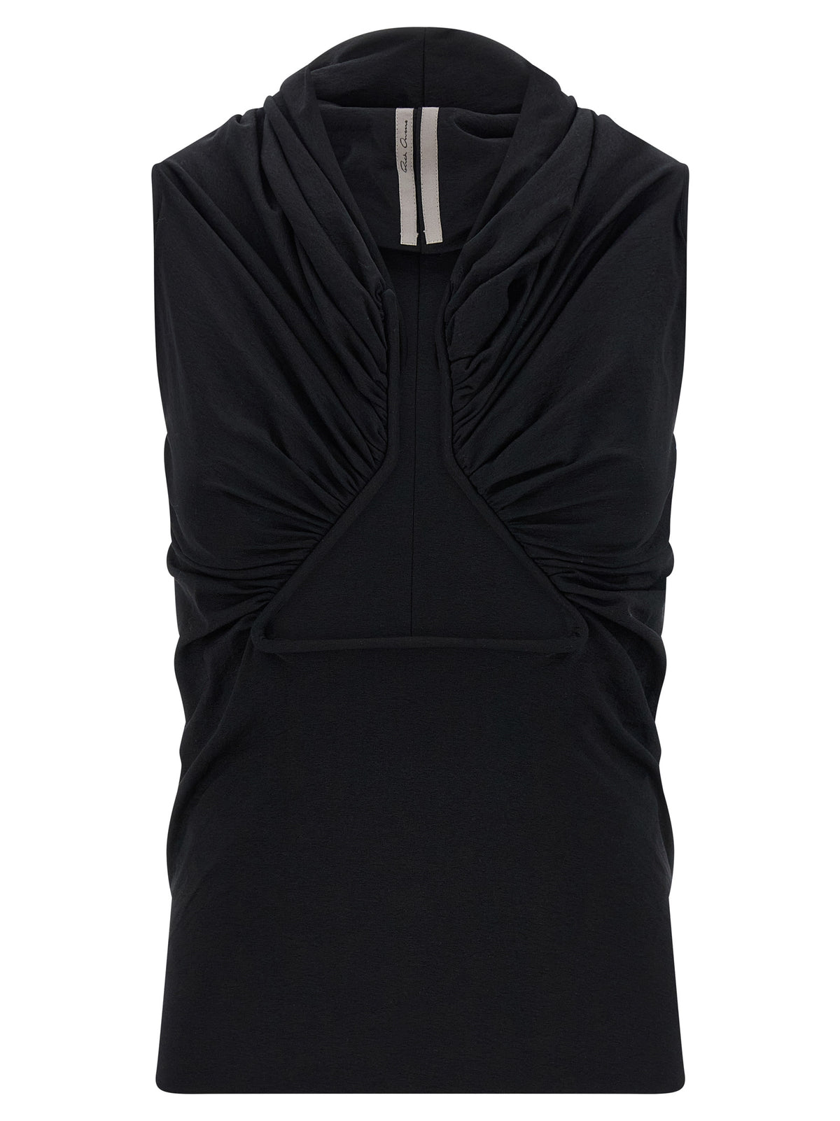 Débardeurs en coton noir Rick Owens