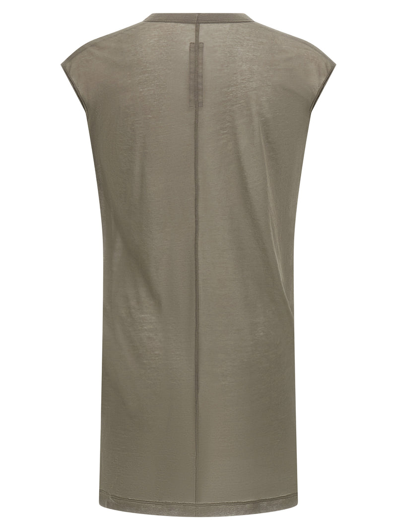 T-shirt en coton gris Rick Owens
