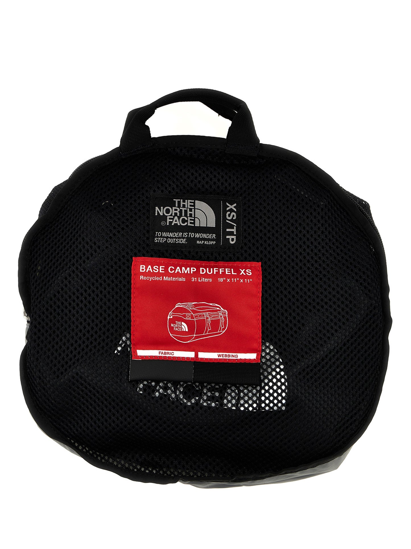 The North Face Black Recycled Polyester Backpack