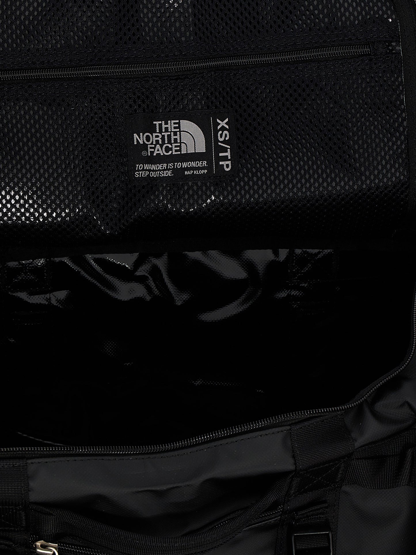 The North Face Black Recycled Polyester Backpack