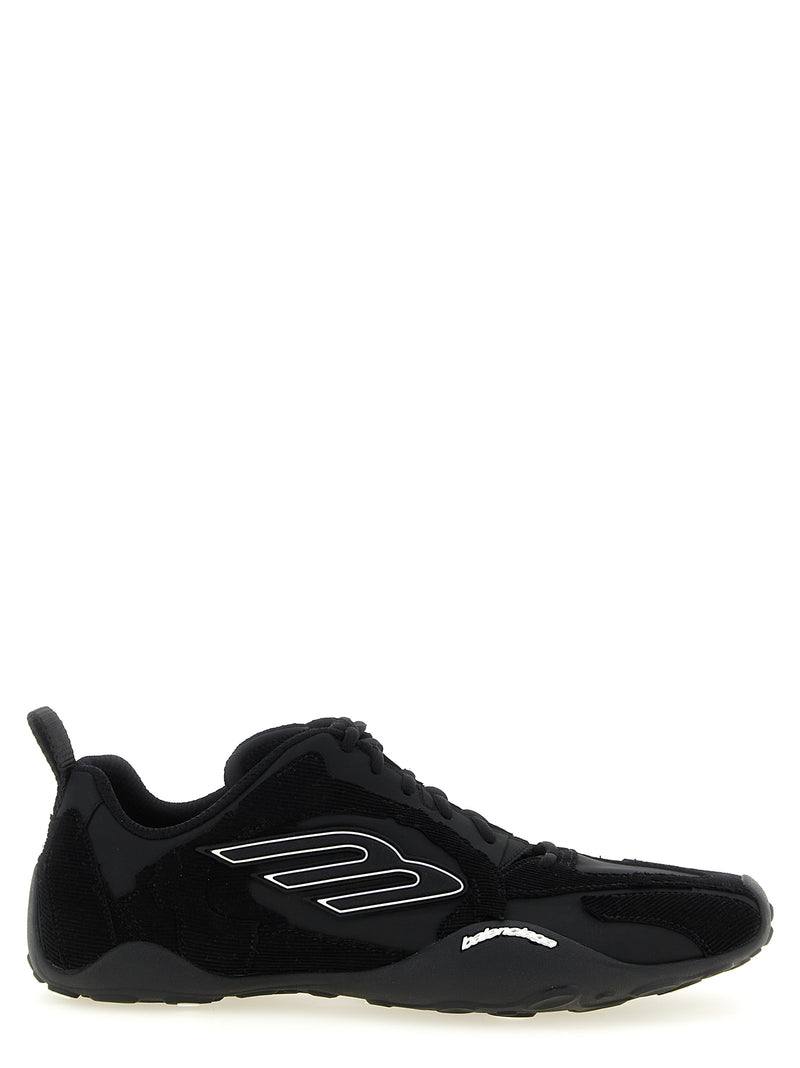 Balenciaga Monday Ultra Black Athletic Sneakers