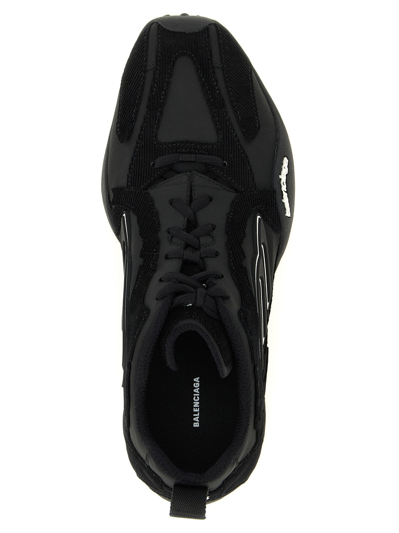 Balenciaga Monday Ultra Black Athletic Sneakers