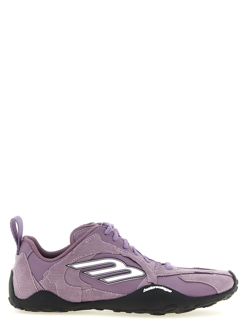 Baskets sportives Balenciaga en polyester violet