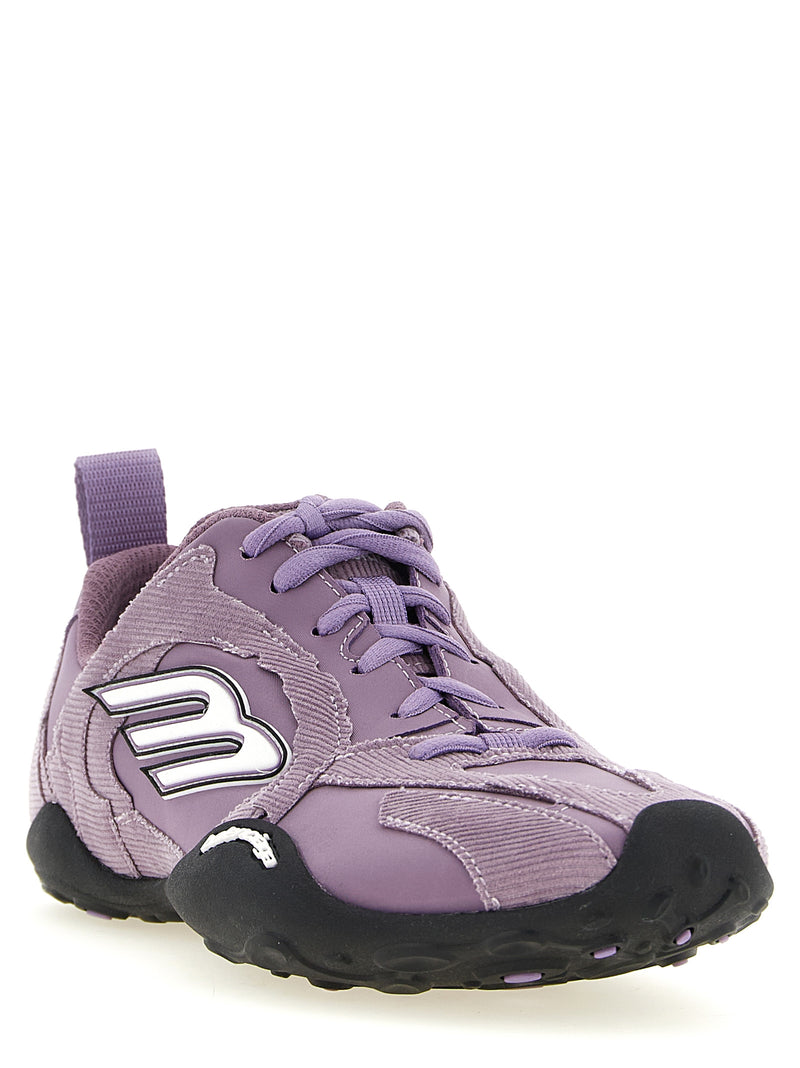 Baskets sportives Balenciaga en polyester violet