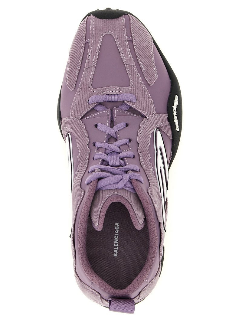 Baskets sportives Balenciaga en polyester violet