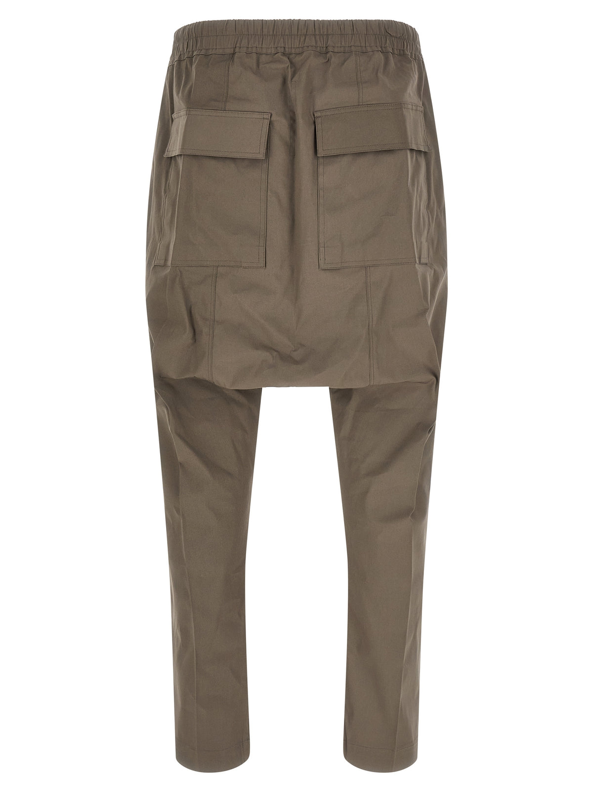 Pantalon décontracté Rick Owens en coton gris
