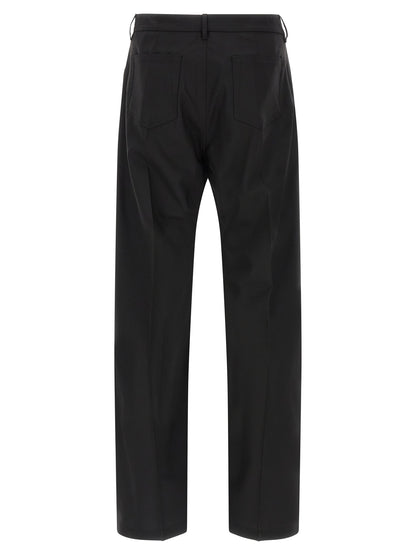 Rick Owens Black Wool Jeans Denim
