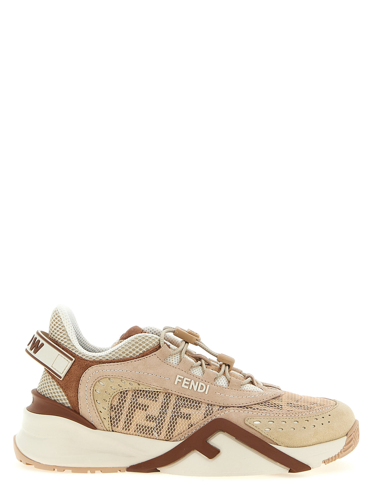 Fendi Multicolor 'Fendi Flow' Athletic Sneakers for Women