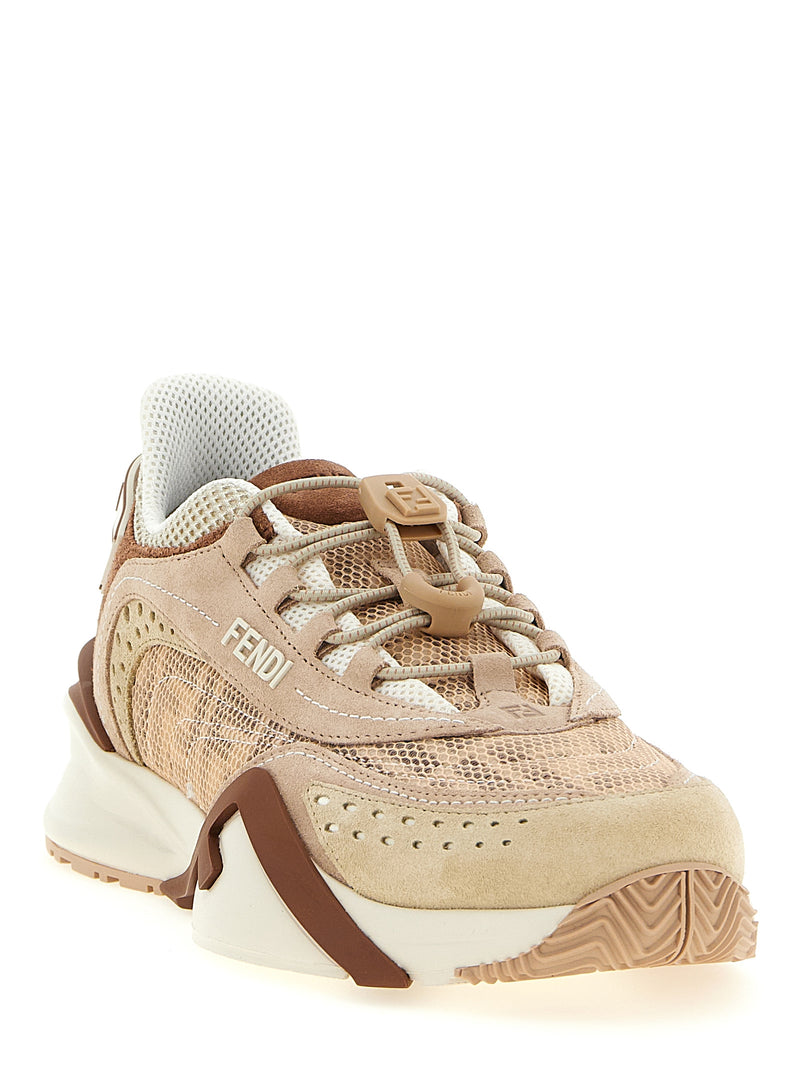 Fendi Multicolor Polyamide Athletic Sneakers - Fendi Flow