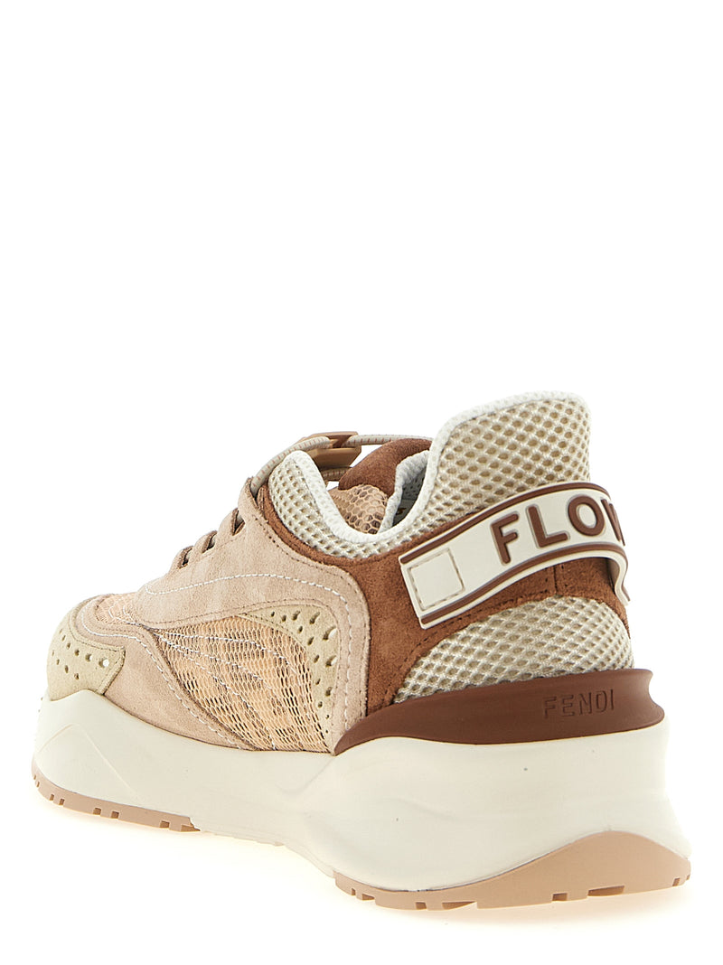 Fendi Multicolor Polyamide Athletic Sneakers - Fendi Flow