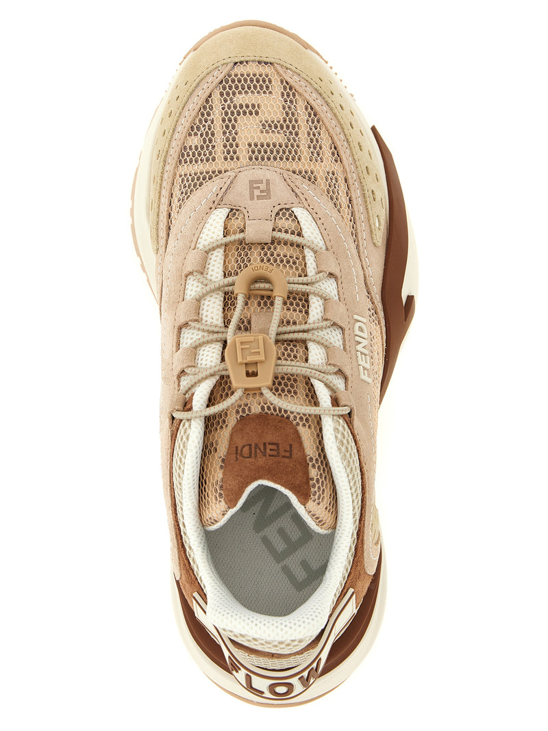 Fendi Multicolor Polyamide Athletic Sneakers - Fendi Flow