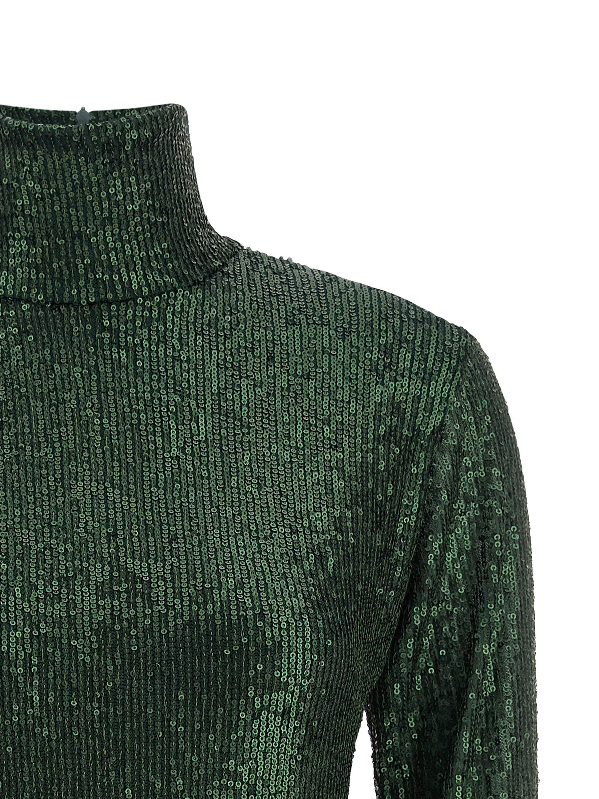 Robe courte bicolore en polyester Norma Kamali