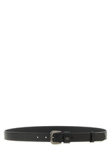 Valentino Garavani Black Calfskin Regular Belt