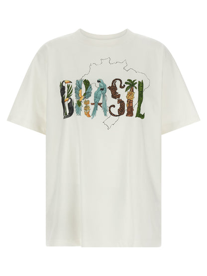 FARM RIO White Cotton T-Shirt