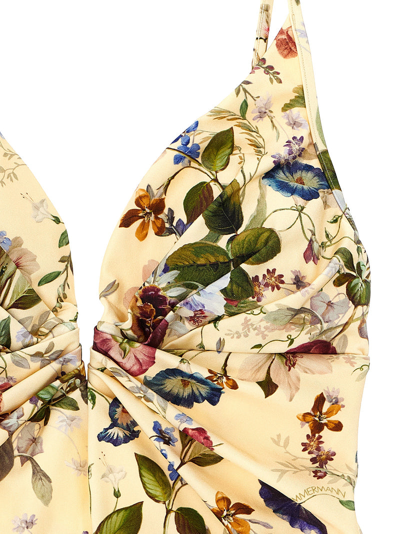 Zimmermann Patience Multicolor One-Piece Swimsuit