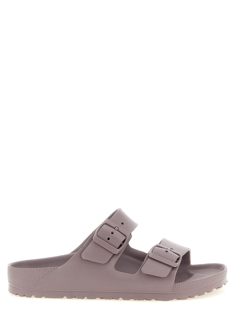 Sandales plates synthétiques violettes Birkenstock