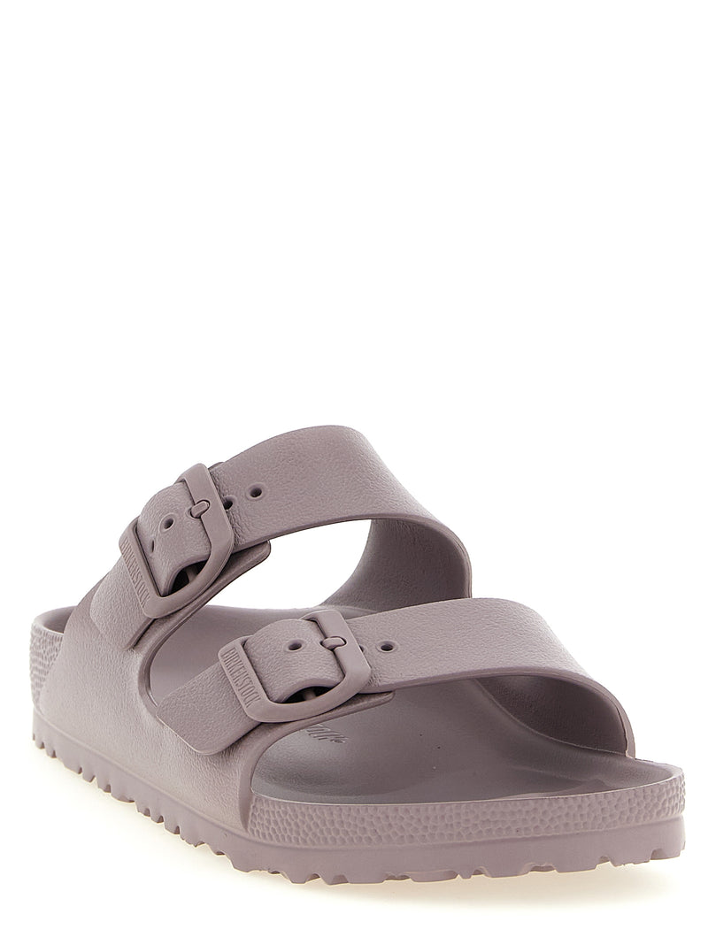 Sandales plates synthétiques violettes Birkenstock