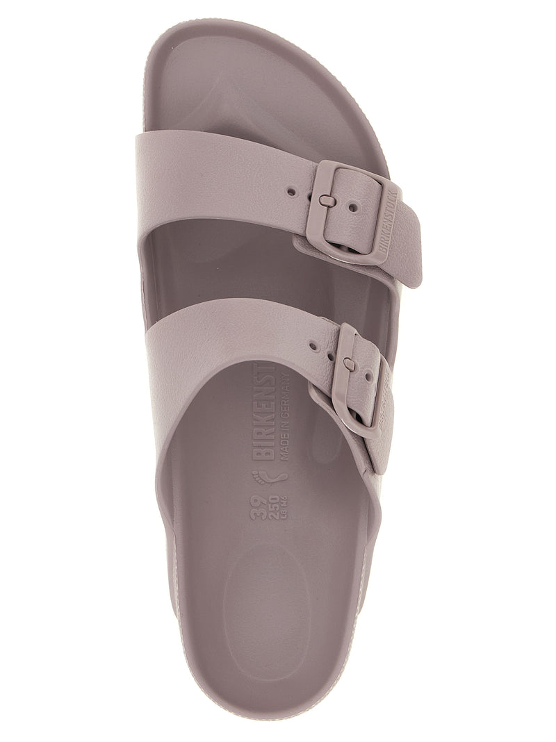 Sandales plates synthétiques violettes Birkenstock