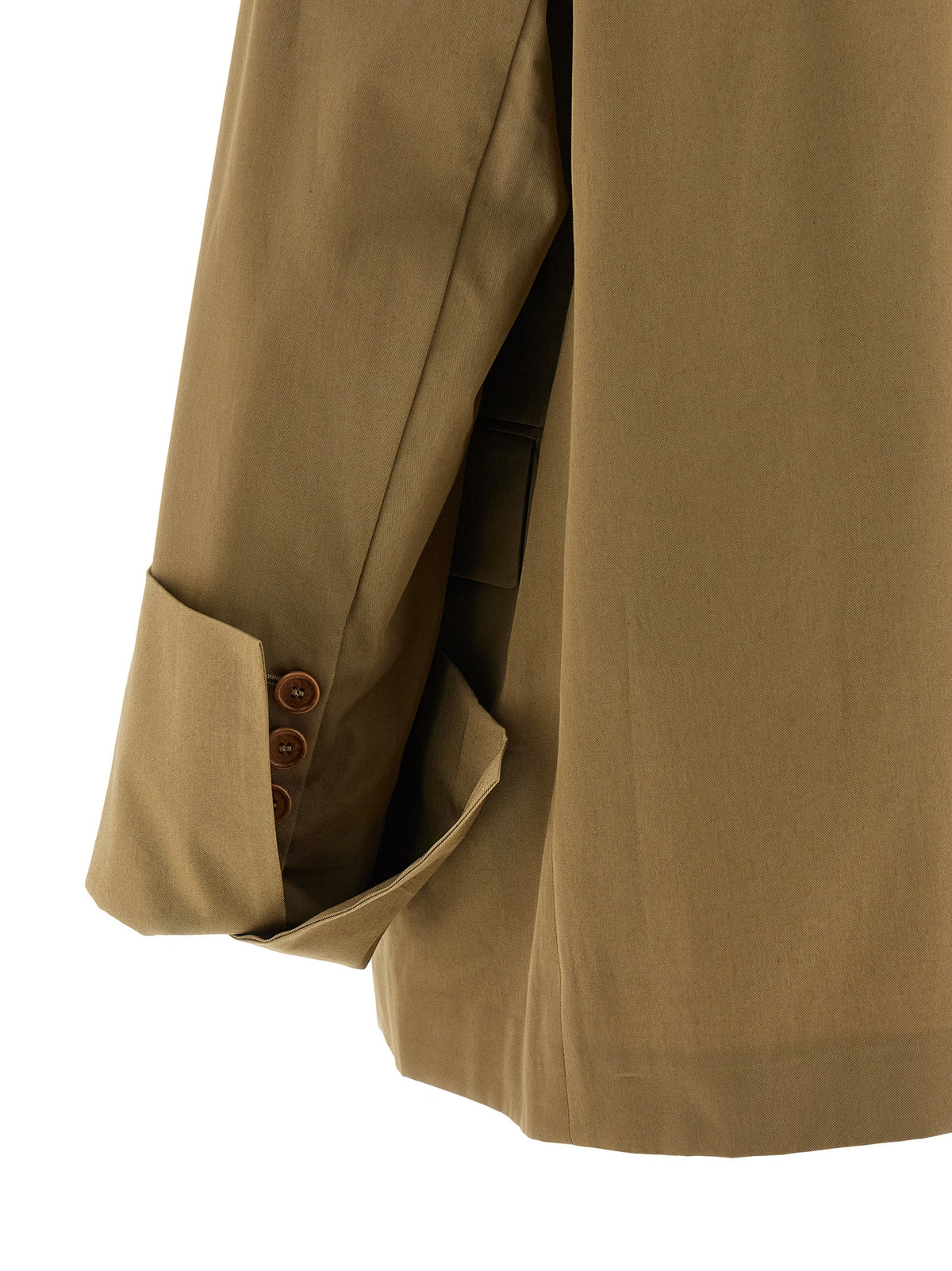 Blazer en coton beige MAISON JEJIA