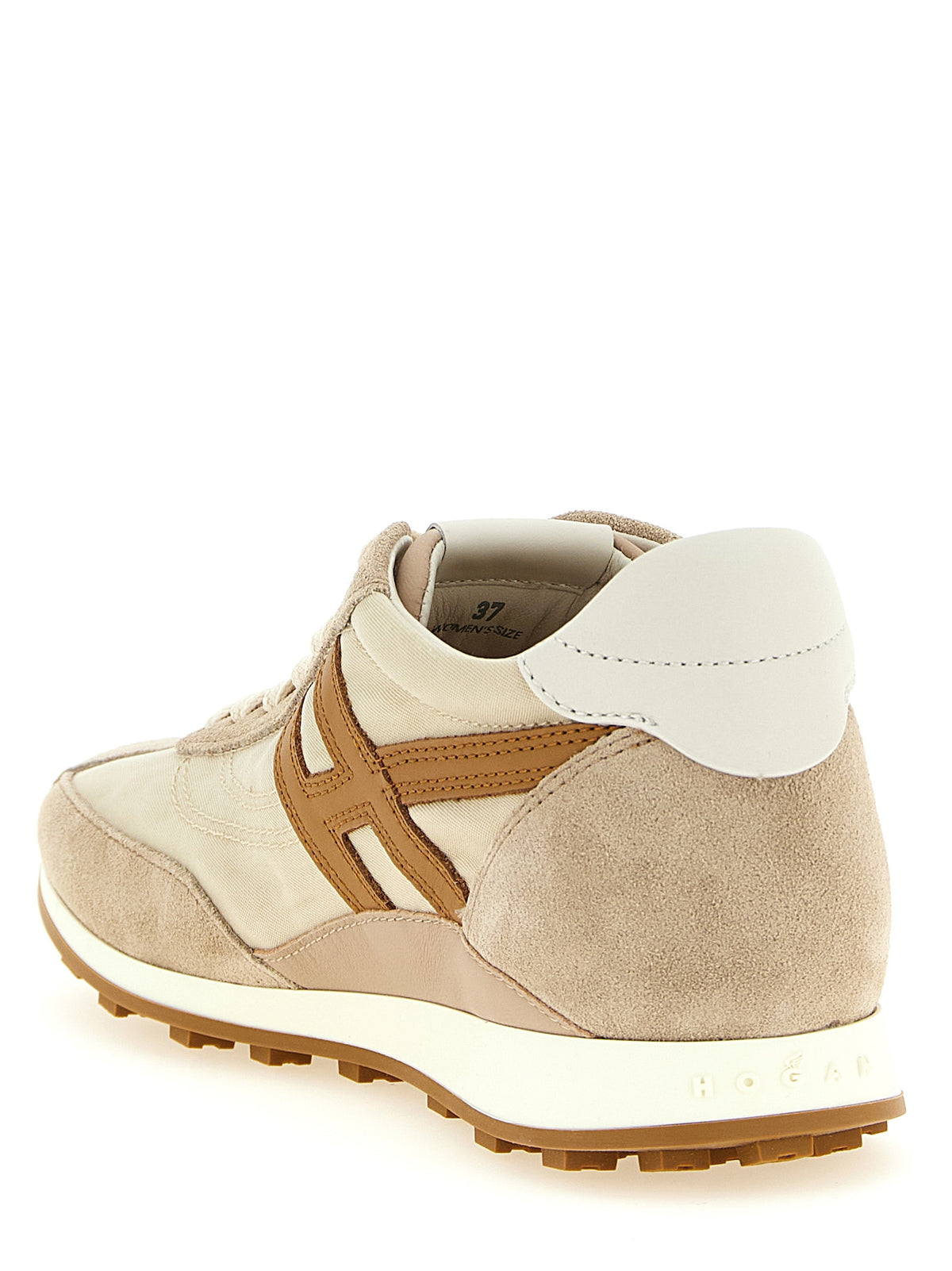 Baskets athlétiques Hogan en polyamide beige
