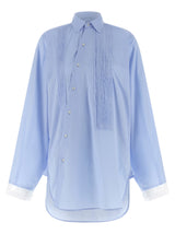 MAISON JEJIA Chemisier en coton bleu