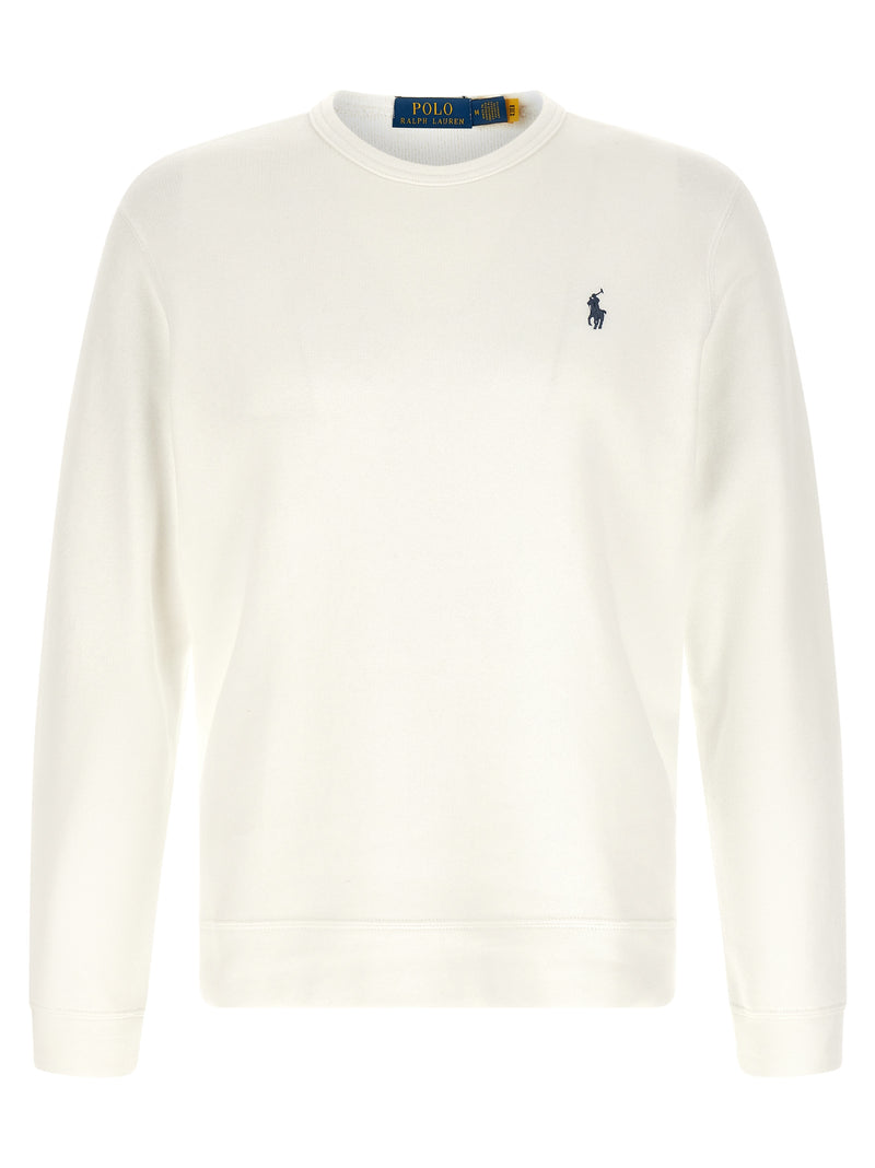 Polo Ralph Lauren Sweat-shirt en coton blanc