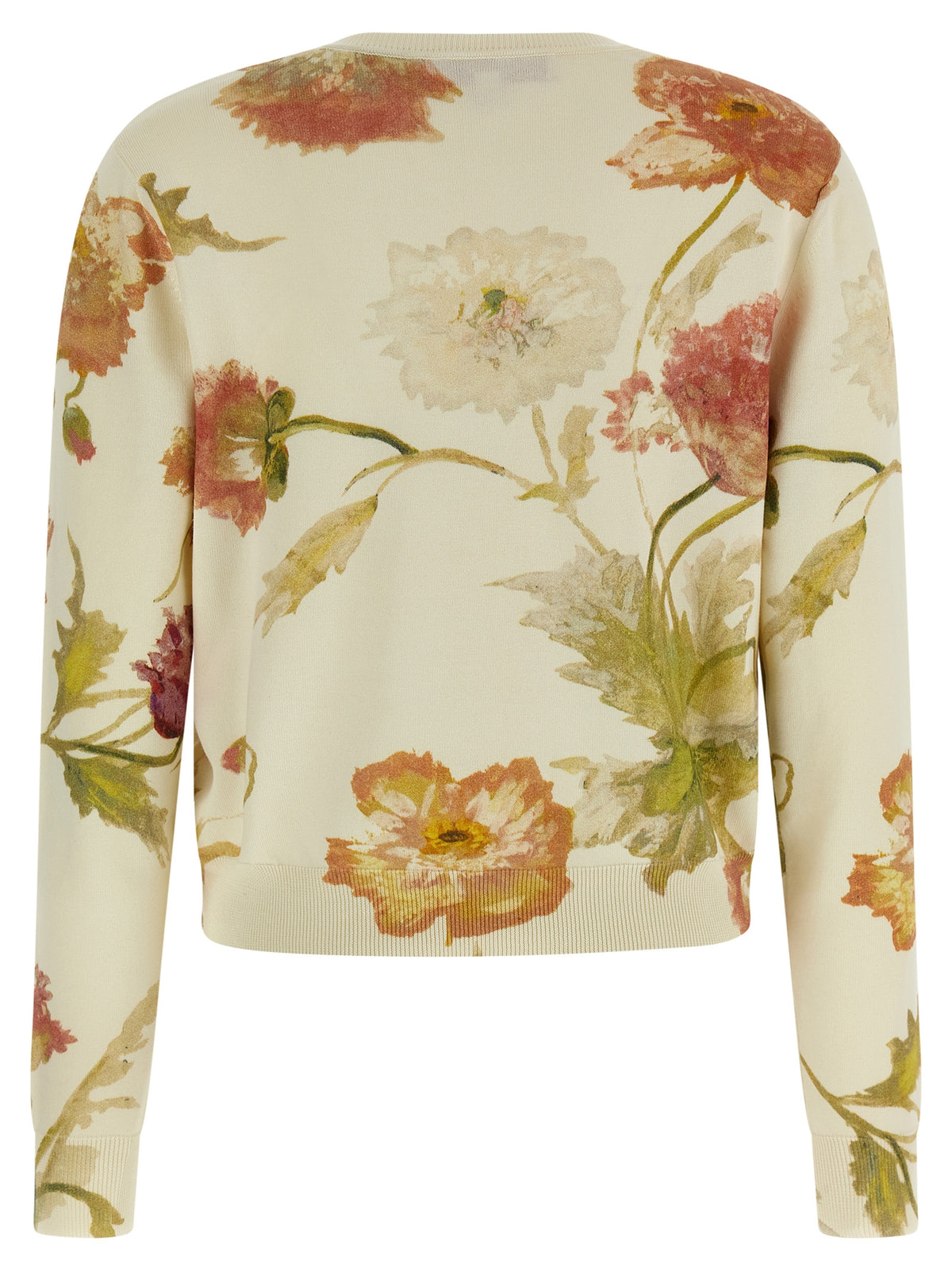 Carolina Herrera White Silk Cardigan for Women