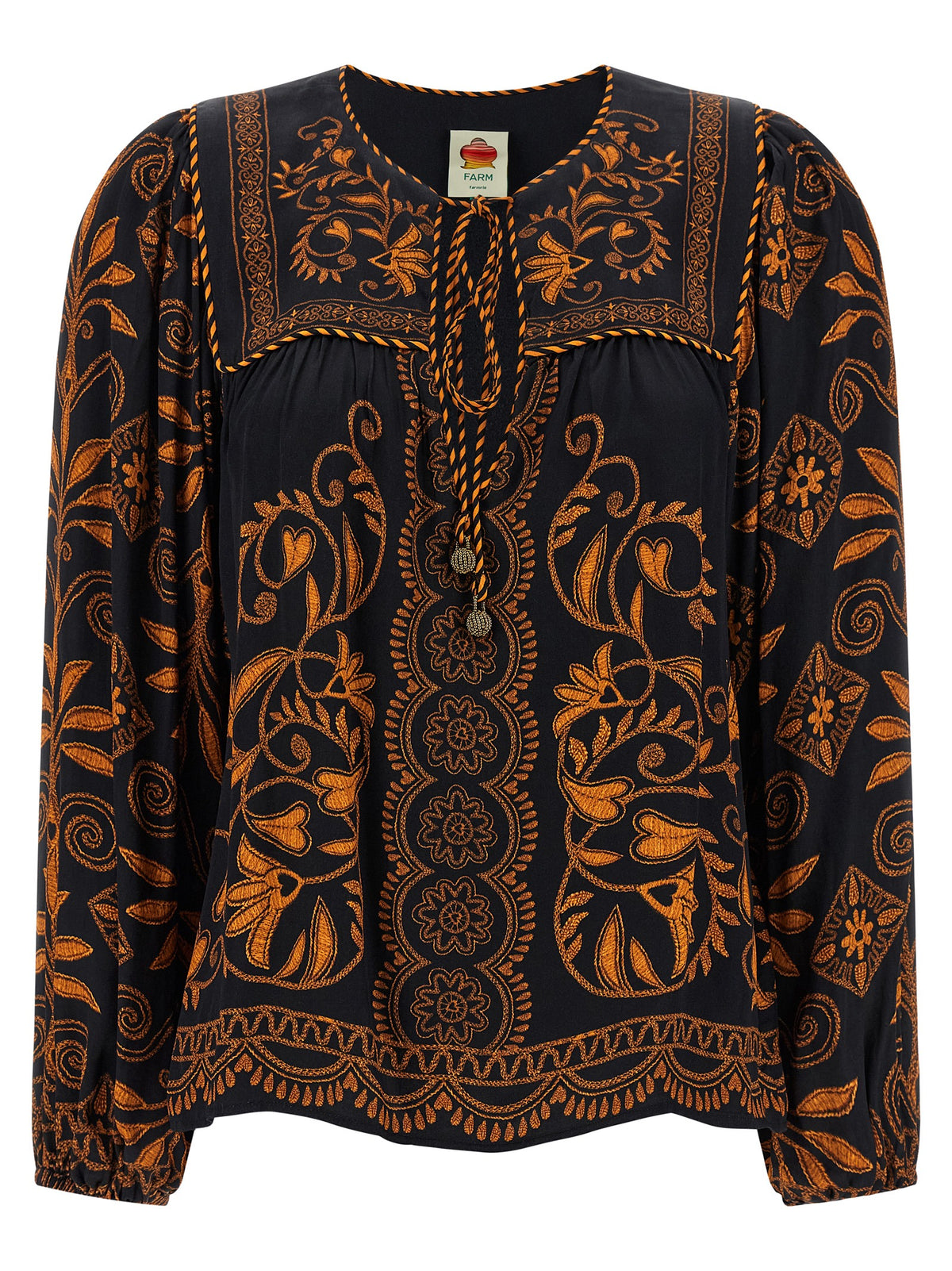FARM RIO Cornely Ainika Multicolor Viscose Blouse