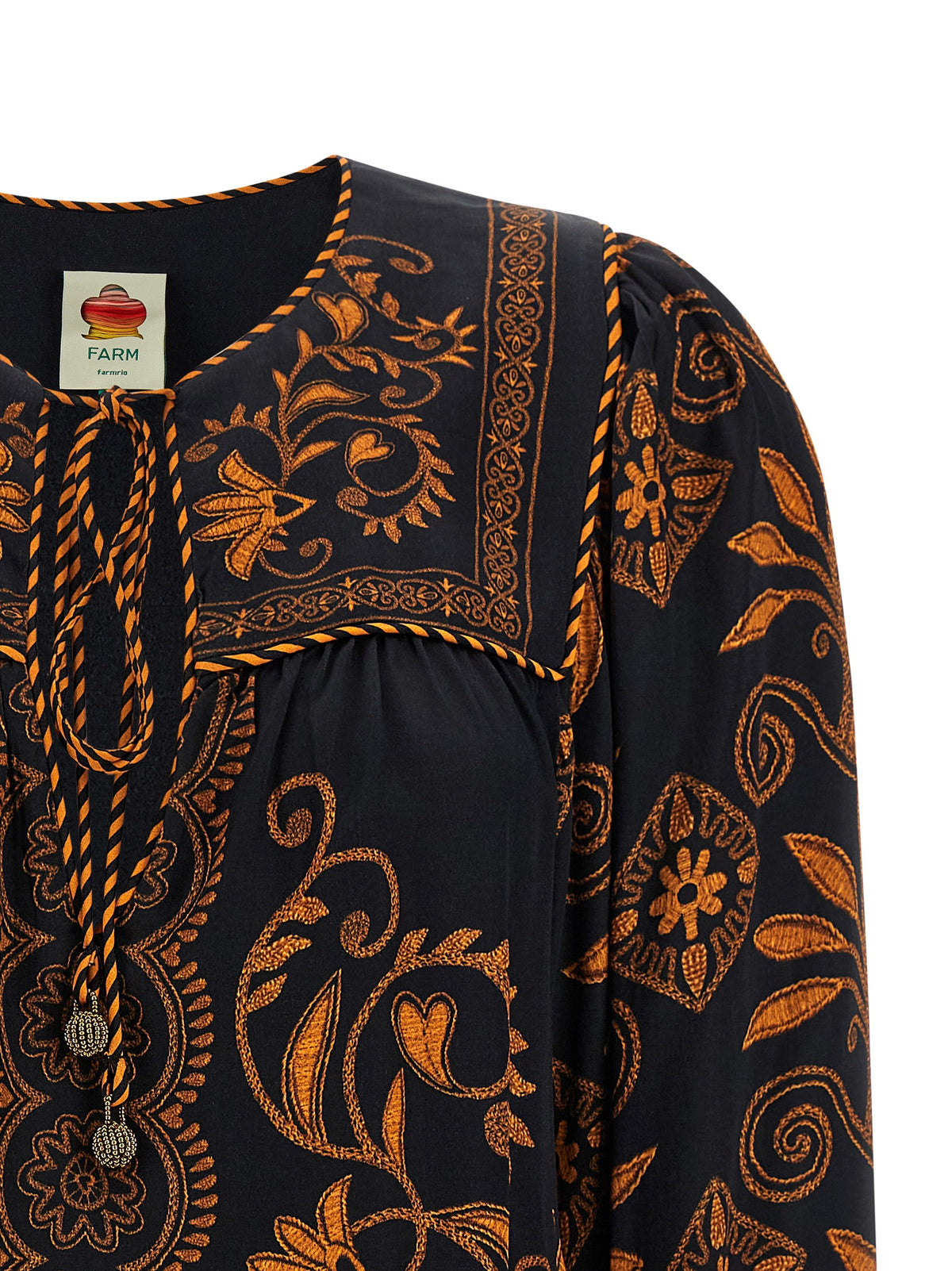 FARM RIO Cornely Ainika Multicolor Viscose Blouse