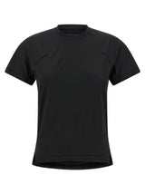 Y-3 ‘W Run’ T-Shirt en Polyester Noir pour Femme